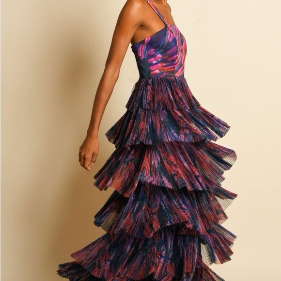 Anthropologie X Hutch 2P tiered Aveni dress - Picture 6 of 6